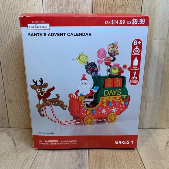 Creatology Toys Creatology Santas Advent Calendar Foam Building Kit
